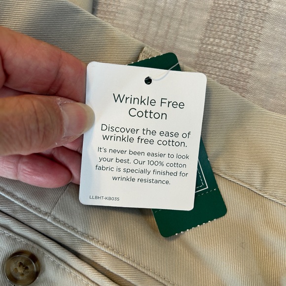 NWT LL Bean Khaki Pants - Picture 11 of 11